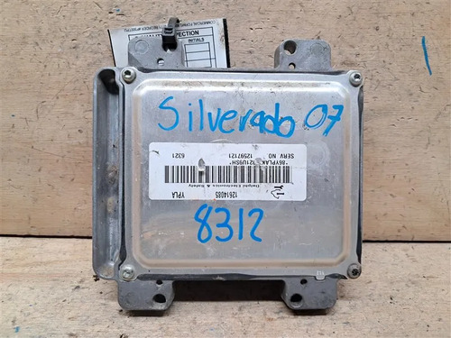 Computadora Ecm Pcm Chevrolet Silverado 2007 5.3l 8312, foto 1
