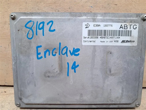 Computadora Ecm Pcm Buick Enclave 2014 3.6l 12657776 8192, foto 1