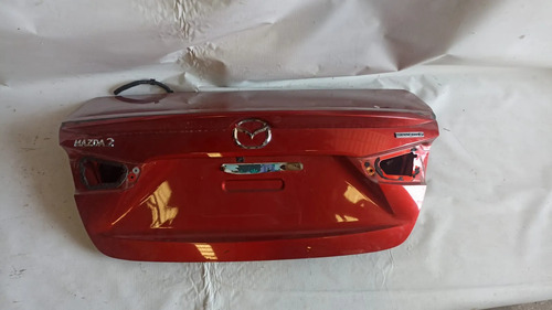 Tapa De Cajuela Mazda 2 2016-2024 1.5l Sedán C/detalle Rojo, foto 1
